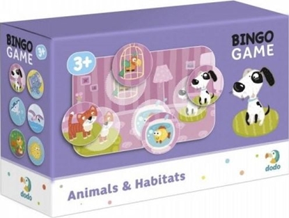 Изображение Dodo Gra planszowa Bingo Zwierzta