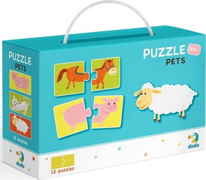 Изображение Dodo Puzzle 12x2 Zwierzta