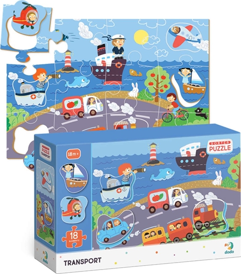 Изображение Dodo Puzzle 18 Transport