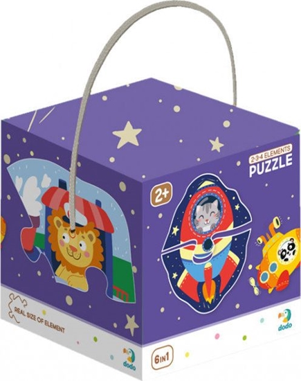 Изображение Dodo Puzzle 2-3-4 Transport