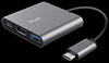 Picture of Dokstacija Trust Dalyx 3-in-1 Multiport USB-C Grey