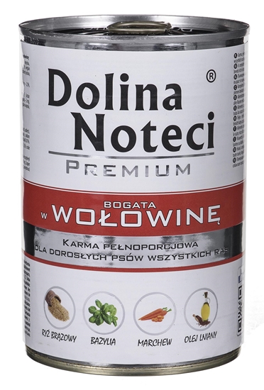 Picture of DOLINA NOTECI Premium Beef - Wet dog food - 400 g