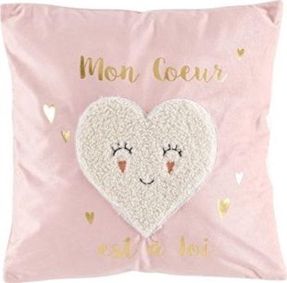 Attēls no Douceur d`Interieur PODUSZKA DEKORACYJNA LILYLOVE- RÓOWA 40x40