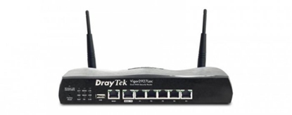 Attēls no Router DrayTek DrayTek Vigor 2927Lac router bezprzewodowy Gigabit Ethernet Dual-band (2.4 GHz/5 GHz) 4G Czarny