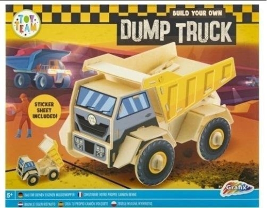 Изображение Drewniana konstrukcja pojazdu 3D Wywrotka