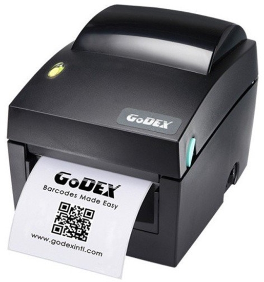 Изображение Drukarka etykiet Godex DT4x PRO 4"/termiczna/203dpi/USB/USB Host/RS232/Ethernet