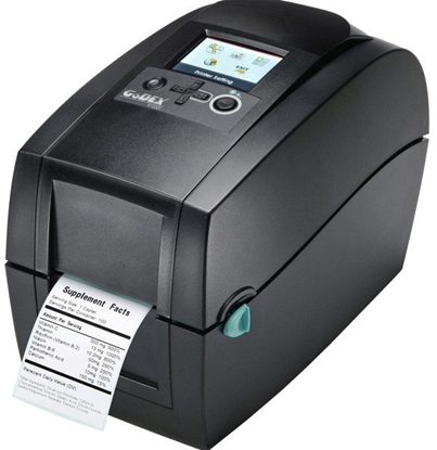 Picture of Drukarka etykiet Godex RT200i 203dpi/termotransferowa/USB/RS232/Ethernet 10/100/LCD