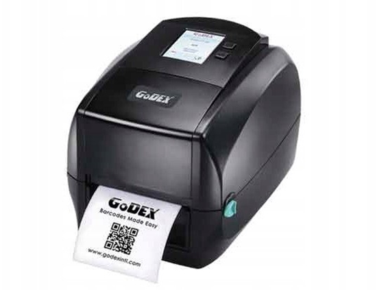 Picture of Drukarka etykiet Godex RT863i PRO 4"/600dpi/termotransfer/USB/USB Host x2/RS232/Ethernet/LCD