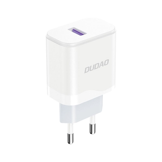 Picture of Kabel USB Dudao A20EU USB-A 18W + USB-A - micro USB White