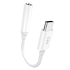 Picture of Dudao Dudao audio adapter headphone adapter from USB Type C to mini jack 3.5 mm white (L16CPro white)