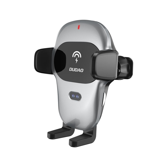 Изображение Dudao car holder with built-in Qi wireless charger