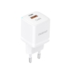 Picture of Dudao Wall charger GaN 33W PPS USB C/USB Dudao A13Pro - white