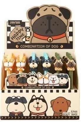 Picture of Cresco Dugopis elowy Dog 0,5mm niebieski (36szt)