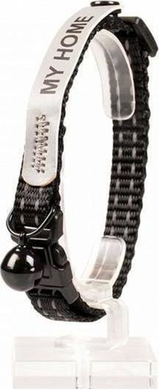 Picture of Duvo+ DUVO+ OBROA KOT "MY HOME" Z ADRESÓWK CZARNA 20-30cm / 10mm 11158