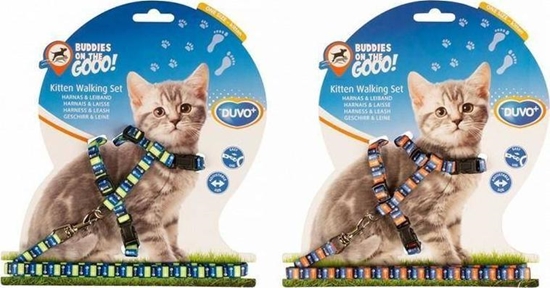 Изображение Duvo+ DUVO+ SZELKI DLA KOTA W RYBKI MAY KOT 15-25cm/8mm 11215