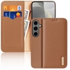 Picture of Dux Ducis Dux Ducis Hivo case with flap and RFID blocker for Samsung Galaxy S24+ - brown
