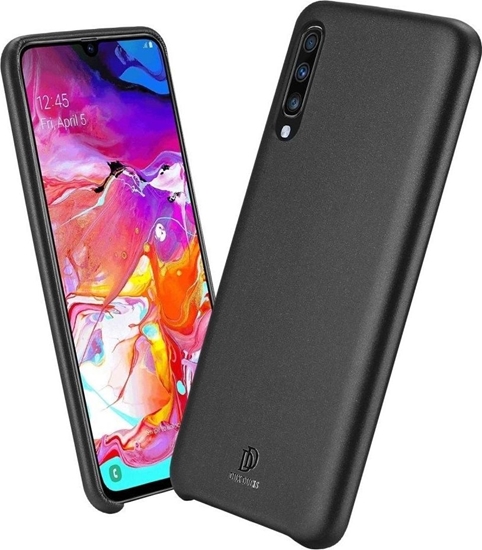 Изображение Dux Ducis Dux Ducis Skin Lite case etui pokrowiec ze skóry ekologicznej SAMSUNG GALAXY A10 czarny uniwersalny