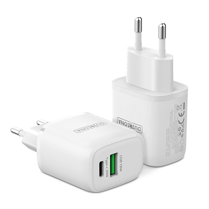 Attēls no Dux Ducis Duzzona wall charger T2 - USB + Type C -