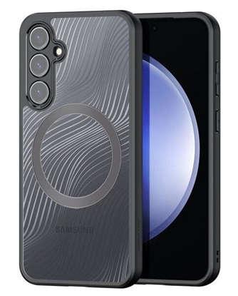 Attēls no Dux Ducis Samsung Galaxy S23 FE Aimo Mag armored case MagSafe Black