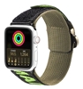 Picture of Dux Ducis Strap (Outdoor Version) strap for Apple Watch Ultra, SE, 8, 7, 6, 5, 4, 3, 2, 1 (49, 45, 44, 42 mm) nylon band bracelet Black Green
