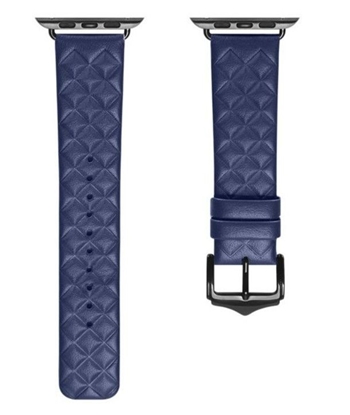 Изображение Dux Ducis Strap Leather Watch 7 Band 7/6/5/4/3/2 / SE (41/40 / 38mm) Wristband Bracelet Genuine Leather Bracelet Blue Blue