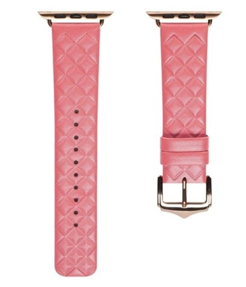 Изображение Dux Ducis Strap Leather Watch 7 Band 7/6/5/4/3/2 / SE (41/40 / 38mm) Wristband Bracelet Genuine Leather Bracelet Red