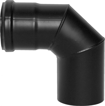 Picture of Dūmvada līkums 90° Ø80 Polymaxacciai