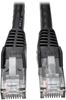 Picture of EATON TRIPPLITE Cat6 Gigabit Snagless Molded UTP Ethernet Cable RJ45 M/M Black 3,05m