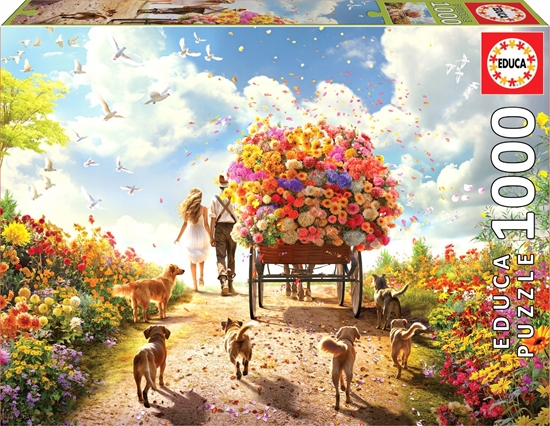 Picture of Educa 1000 Carrying Flowers