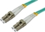 Picture of EFB EFB LWL Kabel Duplex Jumper LC-LC 50/125 OM3 15 Meter LSZH Halogenfrei aqua 2.0mm geprueft mit Messprotokoll