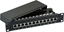 Attēls no EFB EFB Mini-Patchpanel STP 12xRJ45 Cat.6A,10" 1HE,grau