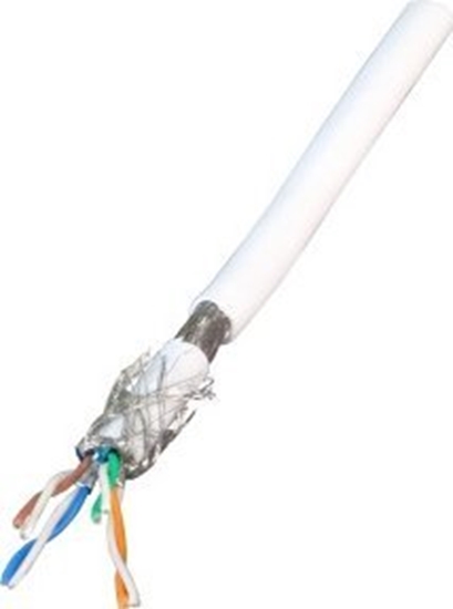 Picture of EFB EFB Rohkabel Cat7, S/FTP, LSZH, weiß, 100m Ring