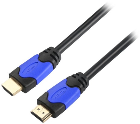 Picture of EFB HighSpeed HDMI Kabel w. Ethernet Premium Certif. 4K60Hz A-A St-St 5m schwarz