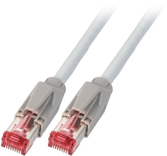 Picture of EFB RJ45 Patchkabel S/FTP Cat6A HRS TM21 LSZH GRAU Laenge 5m Daetwyler 7702 Kabeldurchmesser 5,8mm Uebertragungsstandards 10Gbit