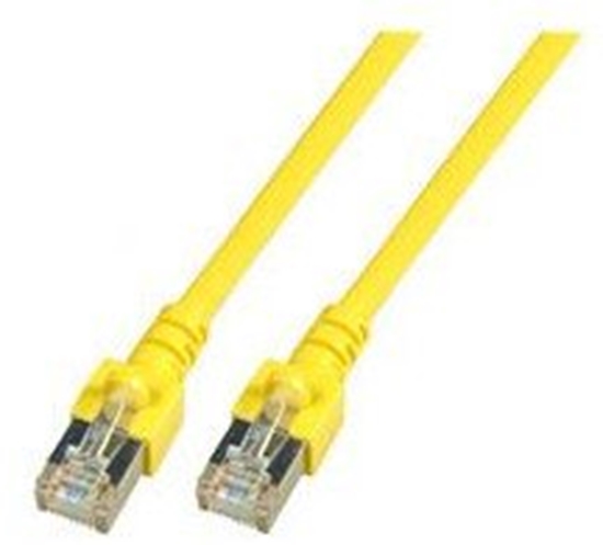 Изображение EFB RJ45 Patchkabel SF/UTP, Cat.5e, PVC, CCA, 1m, gelb