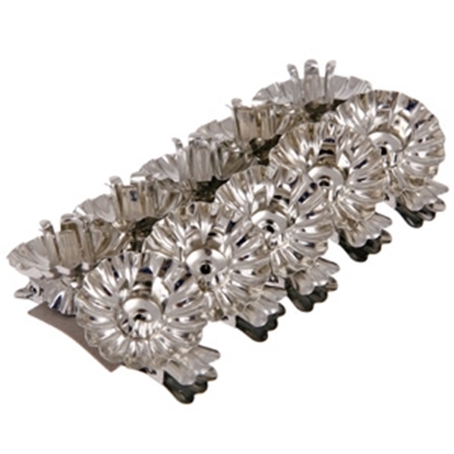 Picture of Eglīšu svečturi 10gab.sudraba