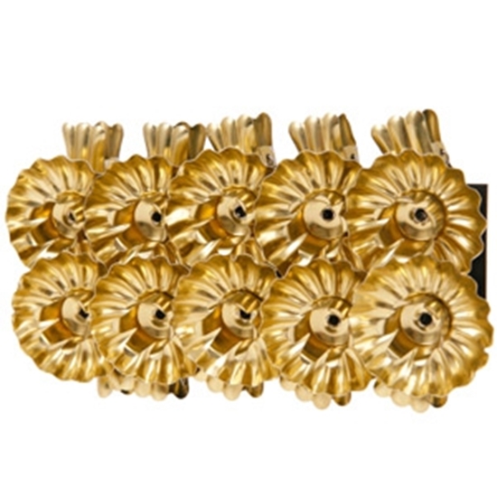 Picture of Eglīšu svečturi 10gab.zelta