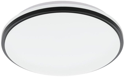 Picture of EGLO 900366, 1 bulb(s), E27, IP44, Black, White