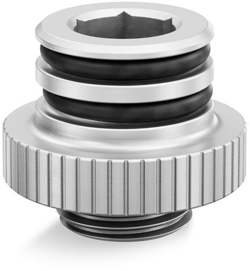 Изображение EK Water Blocks EK Water Blocks EK-Quantum Torque Push-In Adapter M 7 - Satin Titanium