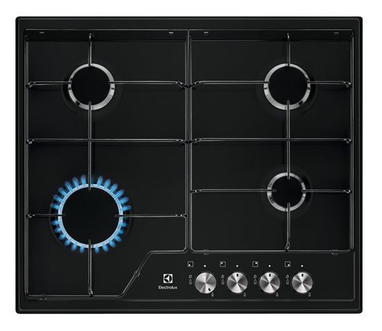 Picture of Electrolux EGS6424K hob Black Built-in 60 cm Gas 4 zone(s)