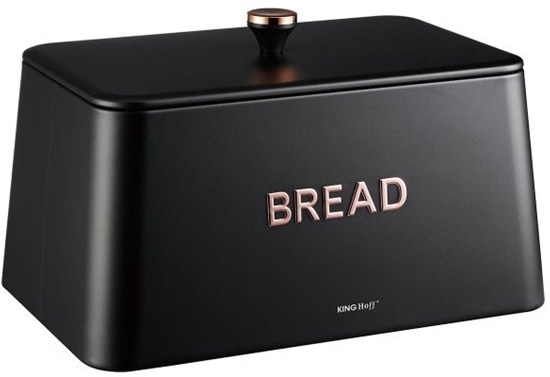 Picture of ELEGANCKI CHLEBAK STALOWY KINGHOFF KH-1949 CZARNY