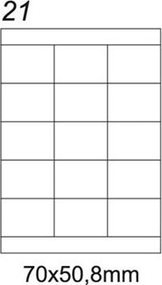Attēls no Emerson ETYKIETA A4 70X50,8MM 100 ARK ETA4070X508W