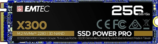 Изображение Emtec SSD M.2 NVMe PCIe 3.0 X300 256GB Intern retail