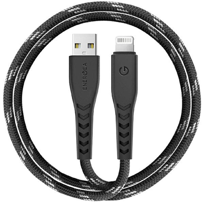 Picture of Kabel USB Energea USB-A - Lightning 1.5 m Czarny (CBL-NF-BLK150)