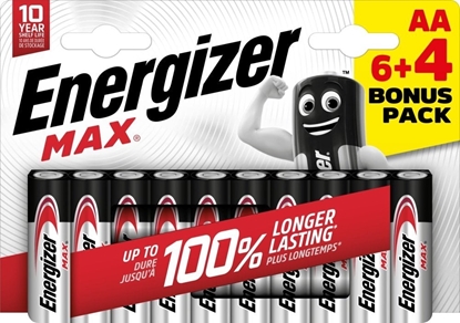 Attēls no Energizer Energizer LR6/10 Max AA 6+4 zdarma