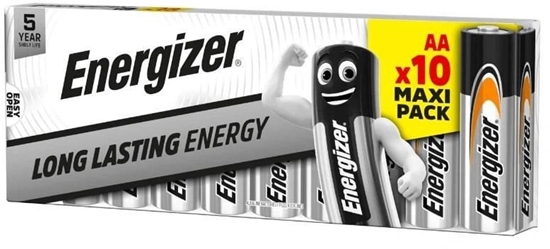 Изображение Energizer LR6/10 Everyday AA family 10pack Alkalické