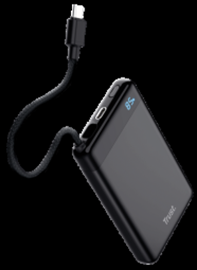 Picture of Enerģijas krātuve Trust Fiera 10000 mAh Fixed cable
