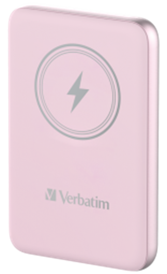 Picture of Enerģijas krātuve Verbatim Charge n Go 10000mAh Magnetic Wireless Charge Pink