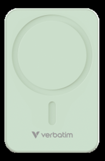 Picture of Enerģijas krātuve Verbatim Charge n Go 20000mAh Magnetic Wireless Charge Green