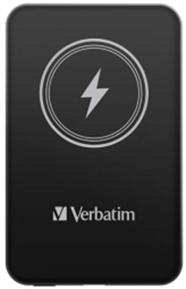 Picture of Enerģijas krātuve Verbatim Wireless 5 000mAh Black